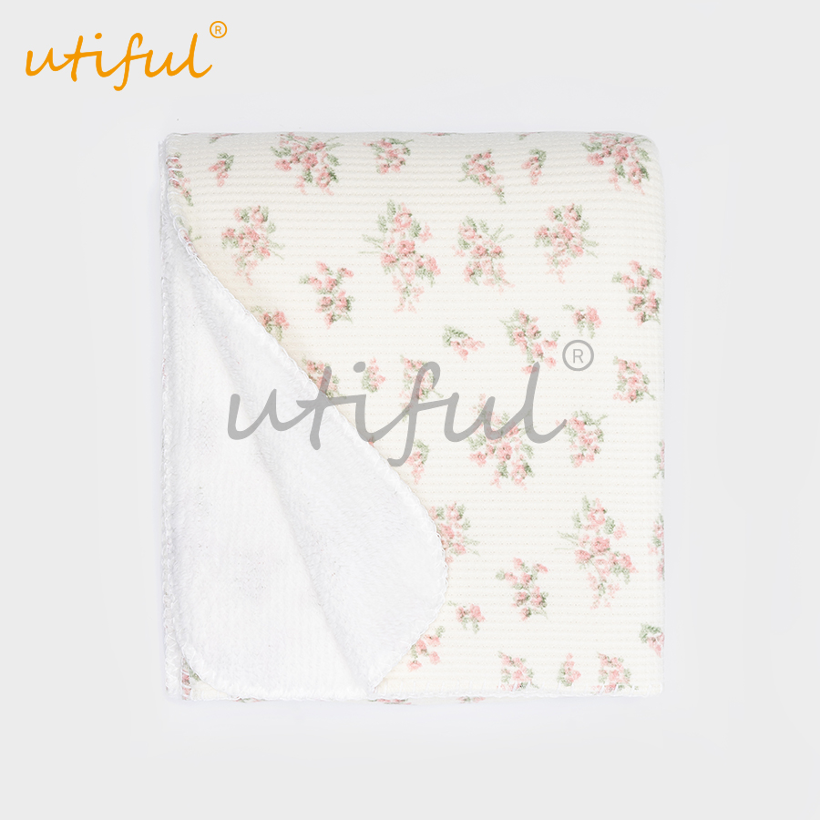 printed fleece throw blanket